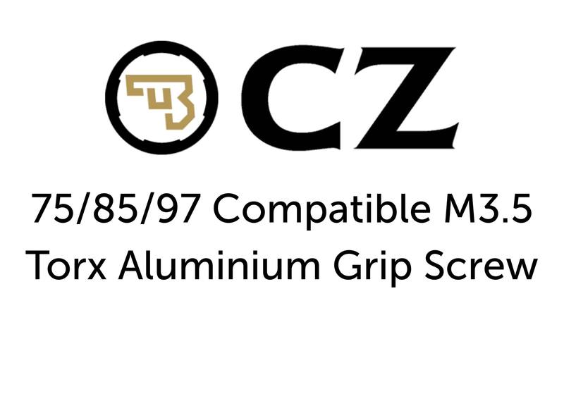 Buy CZ 75/85/97 Compatible M3.5 Torx Aluminium Grip Screw in NZ New Zealand.