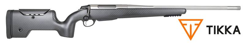 Buy Tikka T3x Elite Stainless Fluted & Threaded with Nordfell Carbon Fibre Precision Stock in NZ New Zealand.