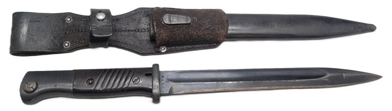 Buy Mauser K98 Bayonet S84/98 with Sheath/Scabbard Frog in NZ New Zealand.