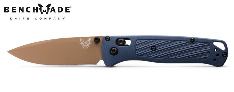 Buy Benchmade Mini Bugout Knife | Crater Blue in NZ New Zealand.