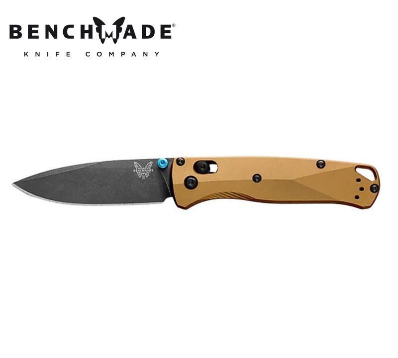 Buy Benchmade Bugout Knife | Burnt Brass Aluminum in NZ New Zealand.