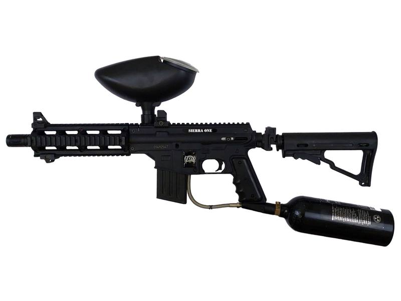 Buy Secondhand .68 Tippmann Marker Sierra Ona Tac Paintball Gun in NZ New Zealand.