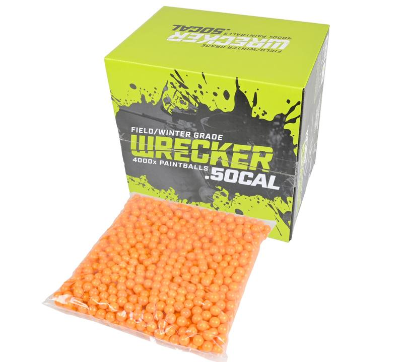 Buy Wrecker .50 Cal Paintballs *Orange Fill in NZ New Zealand.