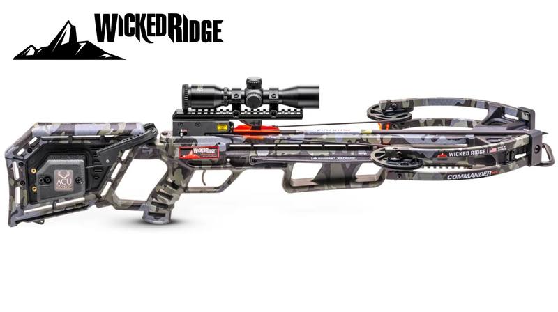 Buy Wicked Ridge Commander M1 Crossbow with Multi-Line Scope | 380 fps in NZ New Zealand.
