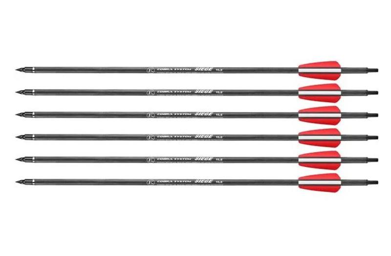 Buy Ek 15.5" Carbon Bolts For Siege 300 Crossbow 6 Pack in NZ New Zealand.