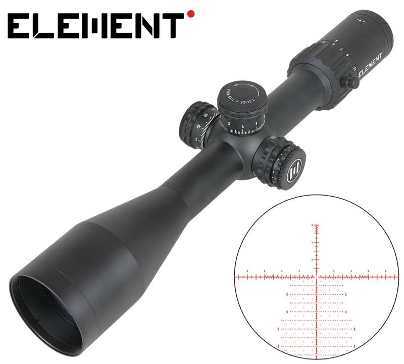 Buy Element Nexus 5-20x50 Scope FFP APR-2D MRAD Reticle in NZ New Zealand.