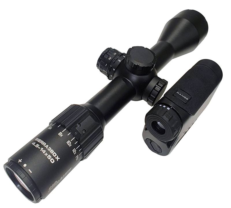 Buy Secondhand Sig Sierra 3 BDX 4.5-14x50 and KILO 1800BDX Range Finder Combo in NZ New Zealand.