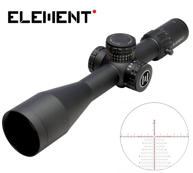 Buy Element Optics Theos 6-36x56 FFP APR-2D MRAD Illuminated Reticle | Black in NZ New Zealand.