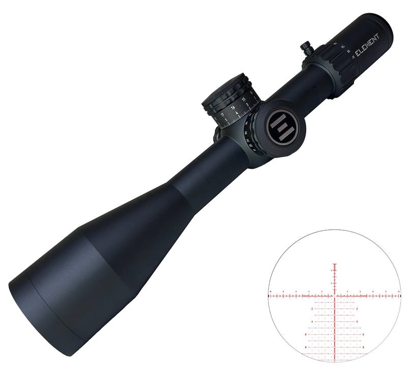 Buy Secondhand Element Optics Theos 6-36x56 FFP APR-2D MRAD Illuminated Reticle in NZ New Zealand.