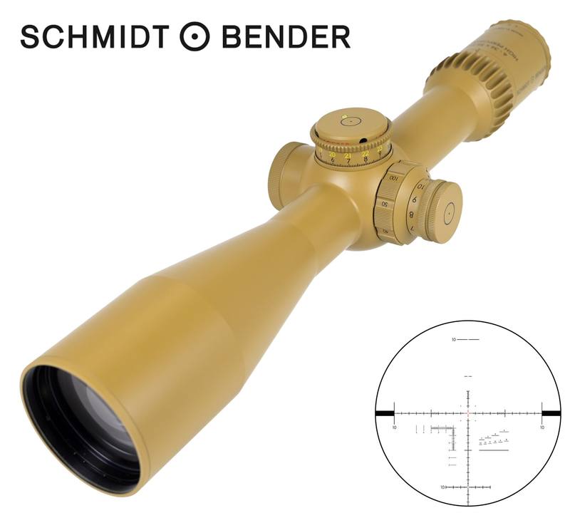 Buy Schmidt & Bender 6-36X56: (34mm) PM II High Performance LPI P5FL Reticle, RAL8000 Finish in NZ New Zealand.