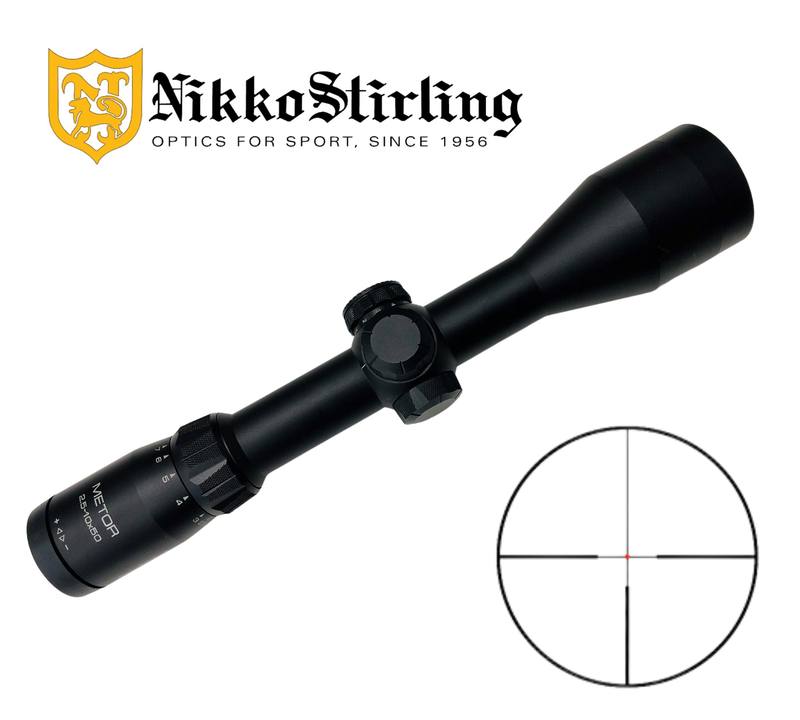 Buy Secondhand Nikko Stirling Metor 2.5-10x50 Rifle Scope in NZ New Zealand.