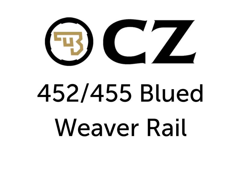 Buy CZ 452/455 Blued Weaver Rail in NZ New Zealand.