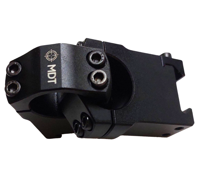 Buy Secondhand MDT Extra High 1" Rings | Matte Black in NZ New Zealand.