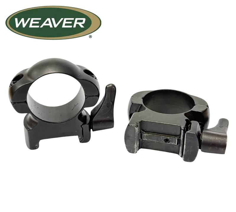 Buy Secondhand Weaver 1" Quick Detach Medium Steel Rings in NZ New Zealand.