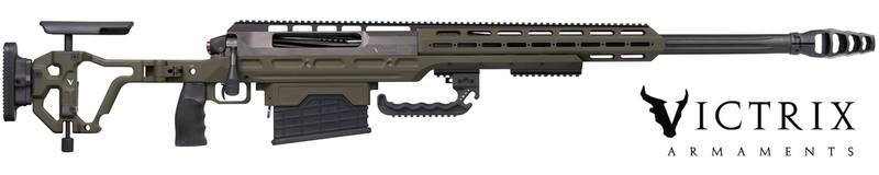 Buy 50BMG Victrix Corvo V Dark Olive 27" with Muzzle Brake in NZ New Zealand.