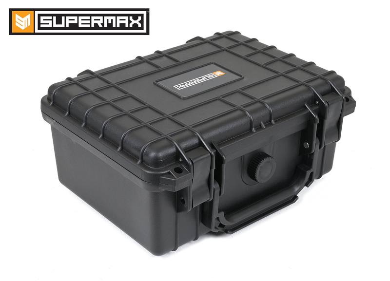 Buy Supermax Lockable Pistol/Ammo Carry Case with Pluckable Foam 4.8L in NZ New Zealand.
