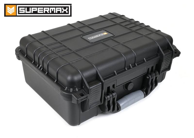 Buy Supermax Lockable Pistol/Ammo Carry Case with Pluckable Foam 23L in NZ New Zealand.
