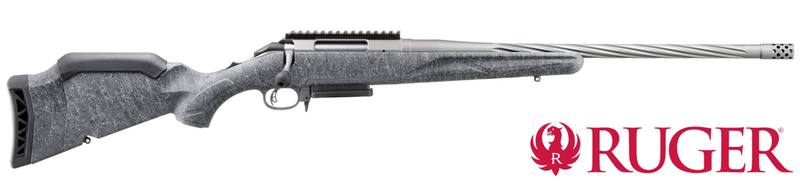 Buy Ruger American Gen 2 Gray Splatter/Gray Cerakote: 20" Spiral Fluted & Threaded in NZ New Zealand.