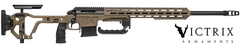 Buy 6.5-Creedmoor Victrix Gladio V FDE 26" Muzzle Brake in NZ New Zealand.