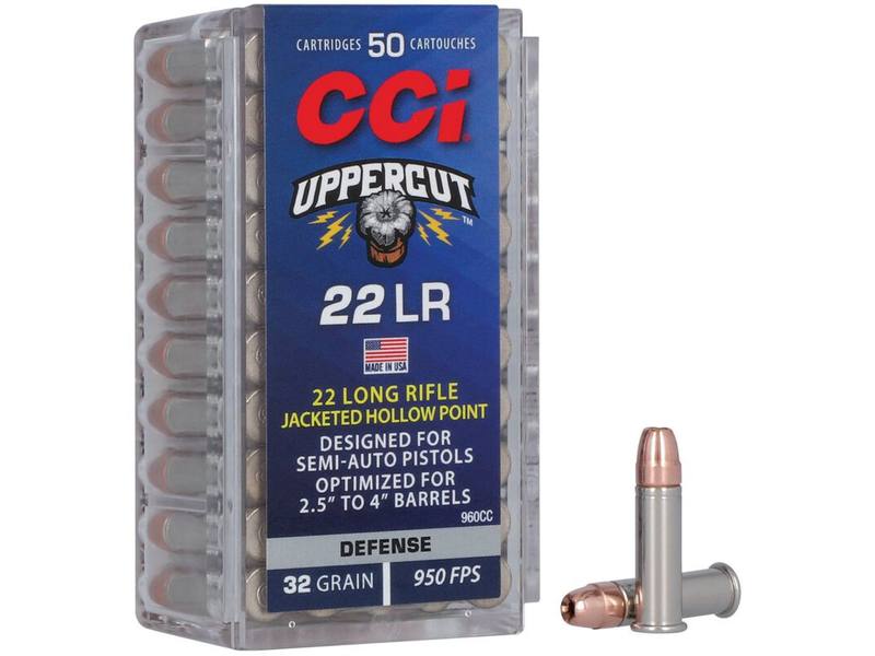 Buy CCI 22LR Uppercut 32gr Jacketed Hollow Point 950fps in NZ New Zealand.