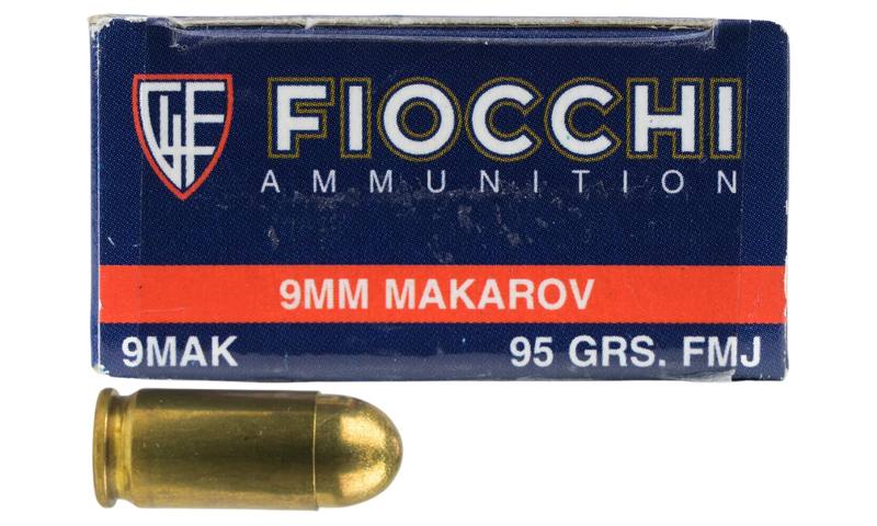 Buy Fiocchi 9mm Makarov Shooting Dynamics 95gr FMJ in NZ New Zealand.