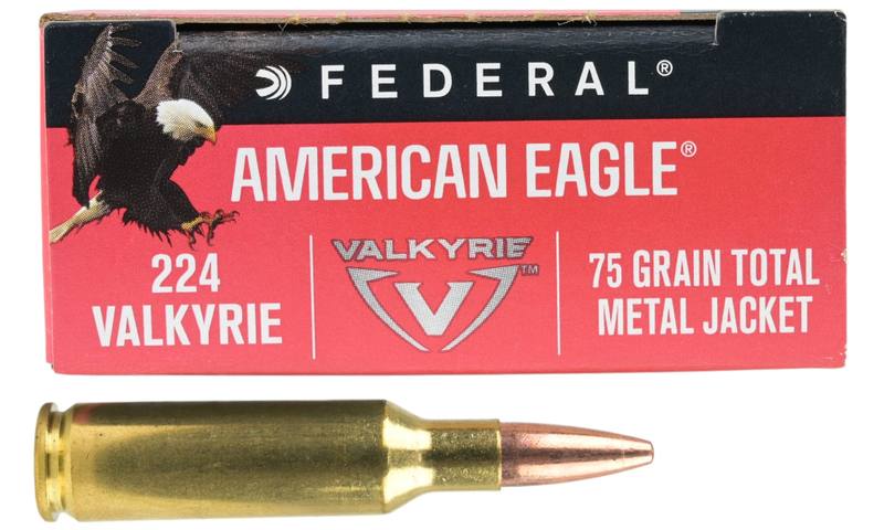 Buy Federal 224 Valkyrie American Eagle 75gr FMJ 20 Rounds in NZ New Zealand.