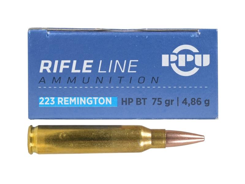 Buy PPU Priv Partizan 223 75gr Hollow Point Boat Tail Match 20 Rounds in NZ New Zealand.