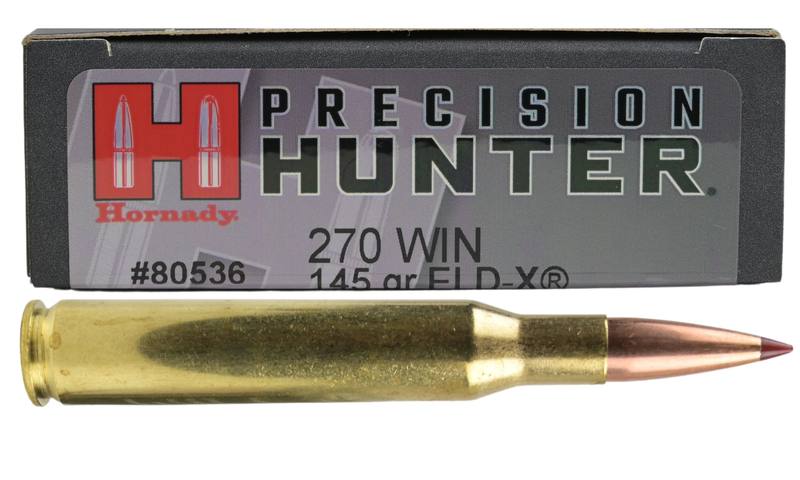 Buy Hornady 270 Precision Hunter 145gr Polymer Tip ELD-X in NZ New Zealand.