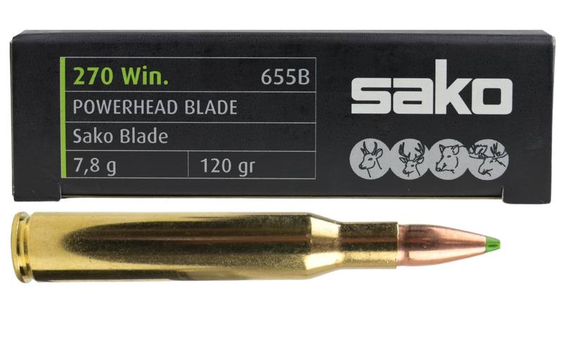 Buy Sako 270 Win Powerhead Blade 120gr 20 Rounds in NZ New Zealand.