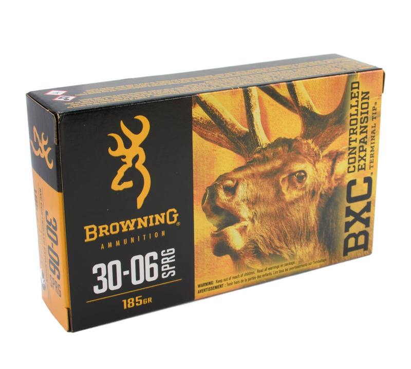 Buy Browning 30-06 185gr BXC Terminal Tip 20 Rounds in NZ New Zealand.