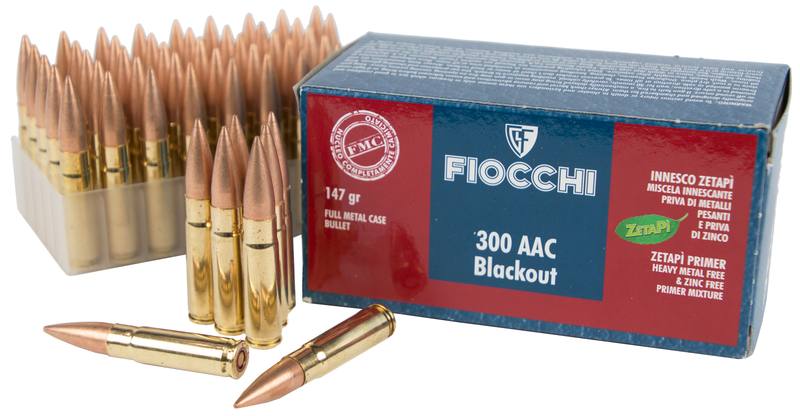 Buy Fiocchi 300 Blackout 147gr Full Metal Jacket in NZ New Zealand.