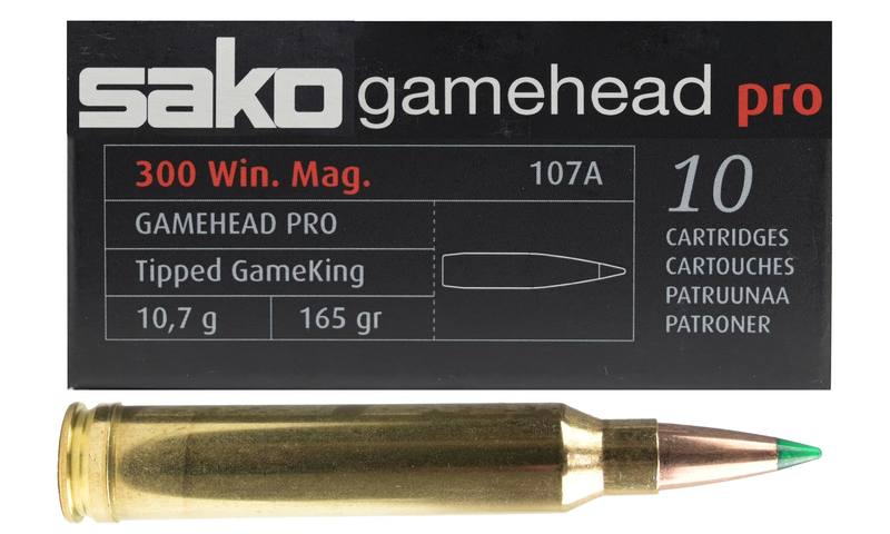 Buy Sako 300 Win Mag Gamehead Pro 165gr Polymer Tip in NZ New Zealand.