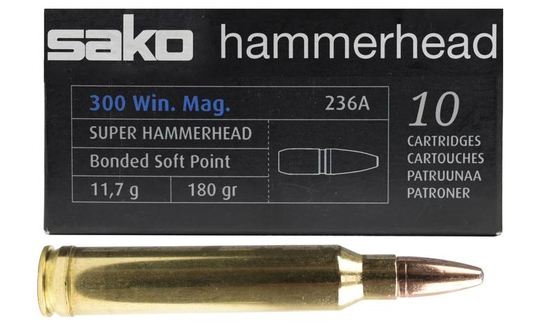 Buy Sako 300 Win Mag Super Hammerhead 180gr Soft Point in NZ New Zealand.