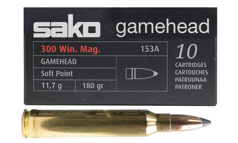 Buy Sako 300 Win Gamehead 180gr Soft Point in NZ New Zealand.
