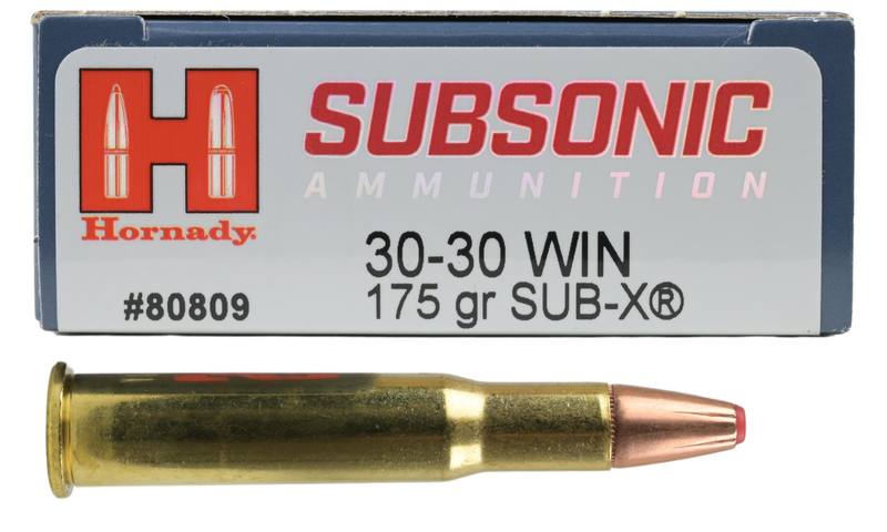 Buy Hornady 30-30 Subsonic 175gr Polymer Tip Hornady FTX 20 Rounds in NZ New Zealand.