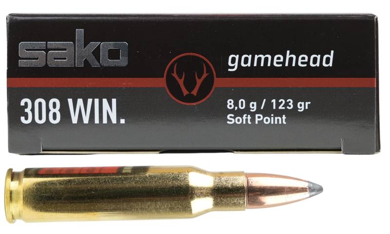 Buy Sako 308 Gamehead 123gr Soft Point in NZ New Zealand.
