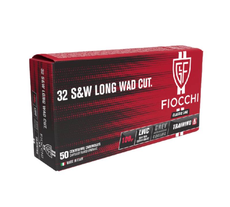Buy Fiocchi 32 S&W 100gr Long Wad Cutter 656fps 50 Rounds in NZ New Zealand.