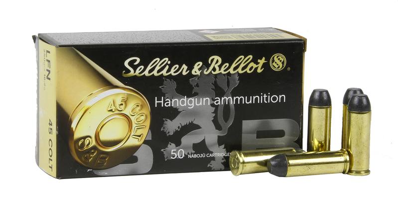 Buy Sellier & Bellot 45 Colt 250gr Lead Round Nose *50 Rounds in NZ New Zealand.