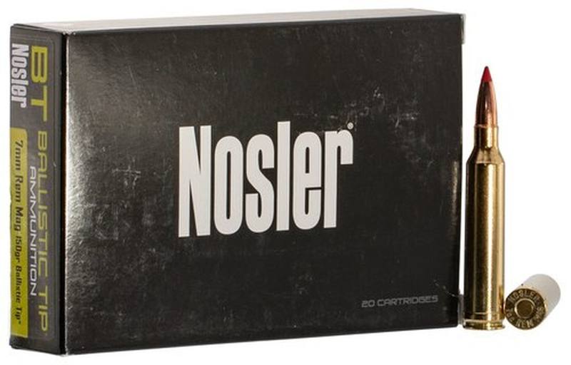 Buy Nosler 7mm Rem Mag 150gr Polymer Tip *20 Rounds in NZ New Zealand.