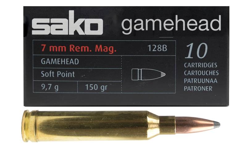Buy Sako 7MM Rem Mag Gamehead 150gr Soft Point in NZ New Zealand.