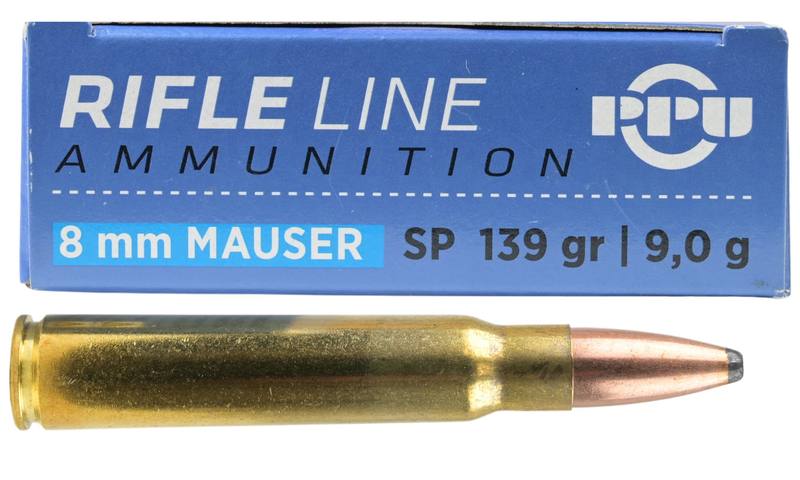 Buy PPU Prvi Partizan 8mm Mauser 139gr Soft Point in NZ New Zealand.
