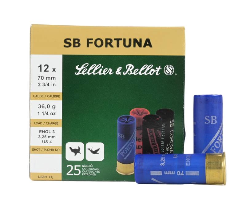 Buy Sellier & Bellot 12GA #4 36gr 70mm *25 Rounds in NZ New Zealand.