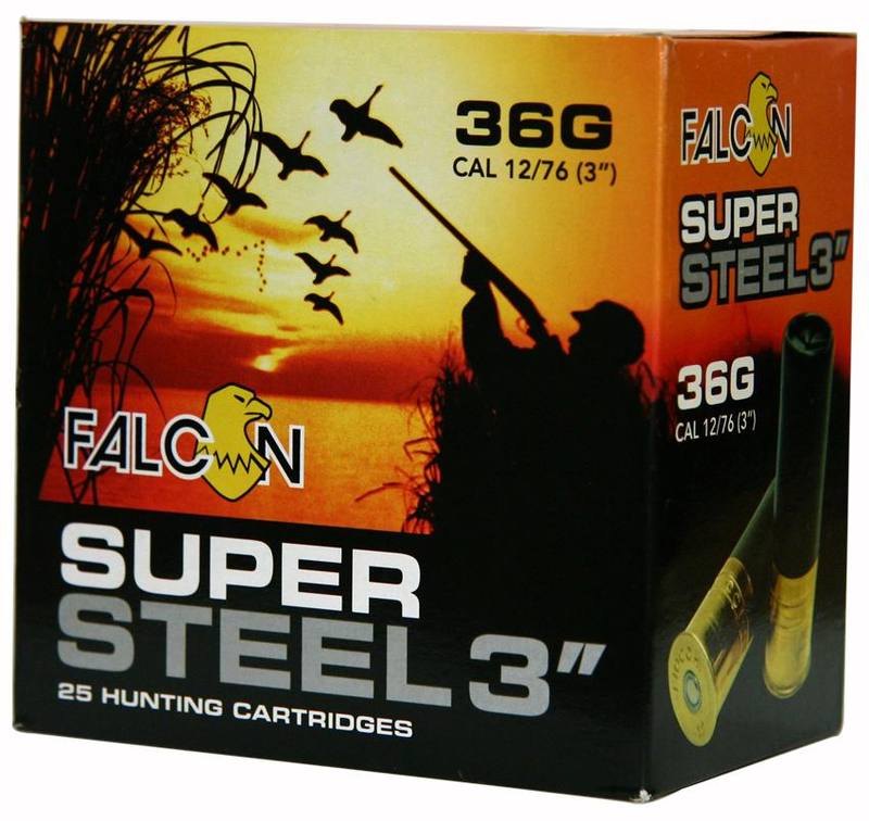 Buy 12ga Falcon 36gr Steel #3 76mm 25 Rounds in NZ New Zealand.
