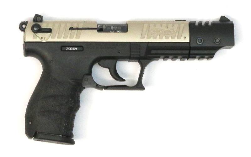 Buy 22 Walther P22 Target Nickel 5" in NZ New Zealand.