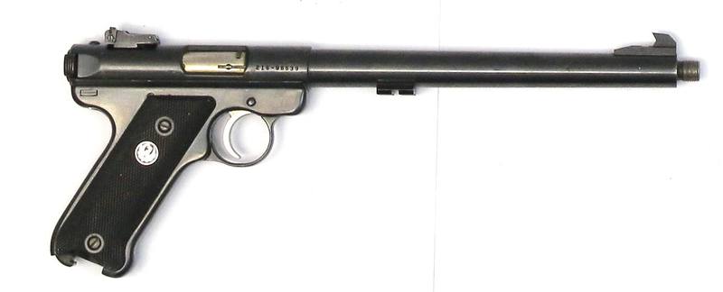 Buy 22 Ruger MK2 Blued Synthetic Threaded in NZ New Zealand.