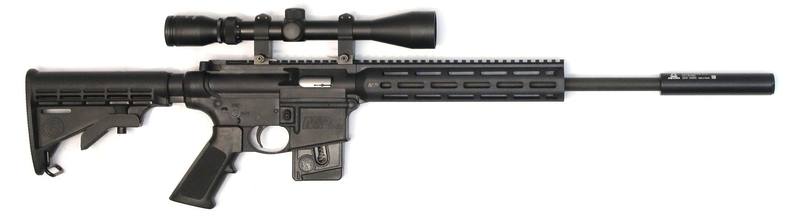 Buy 22 Smith & Wesson M&P 15-22 Sport 16.5" with Scope & Silencer in NZ New Zealand.