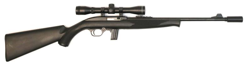 Buy 22 Magtech 7022 66S Blued Synthetic with Scope & Silencer in NZ New Zealand.