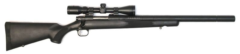 Buy 308 Mossberg ATR 22" Full Barrel Silencer Mae III with Scope in NZ New Zealand.