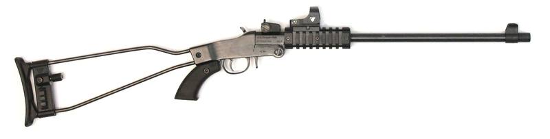 Buy 22 Chiappa Little Badger Folding Stock Threaded with Pistol Grip & Red Dot in NZ New Zealand.
