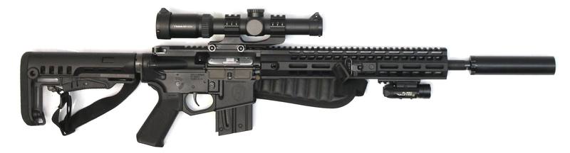 Buy 22 Hammerli Tac R1 with Scope, Silencer & Olight in NZ New Zealand.